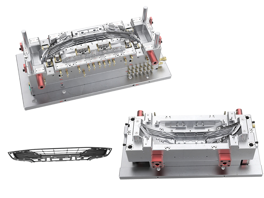 Front Bumper Lower Grille Body