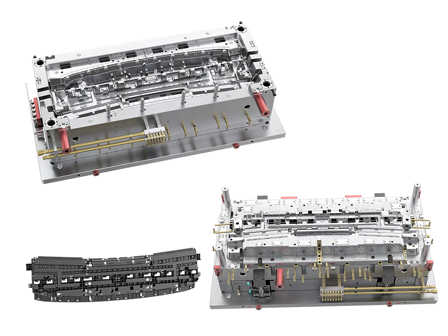 Front top cabinet skeleton body